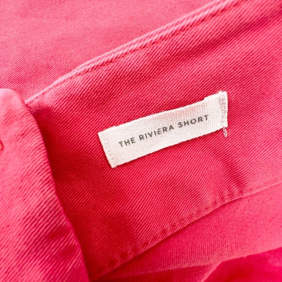 Loft Womens Shorts 18 Riviera Chino Solid Pink Preppy Casual Summer - Picture 7 of 13
